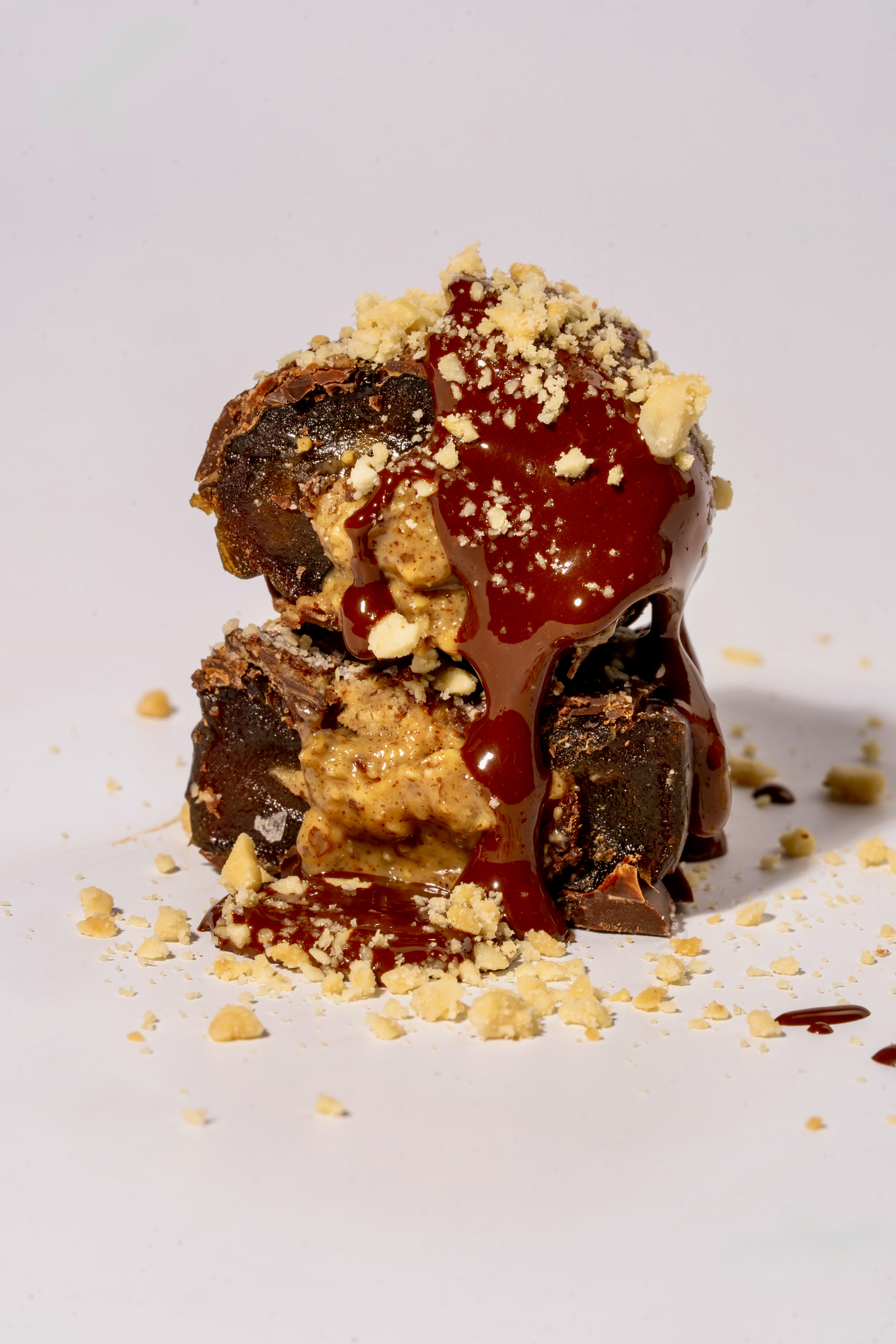 The Peanut — chocolate covered date with peanut butter